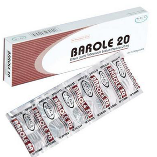 Barole (Rabeprazole) 20mg Capsules