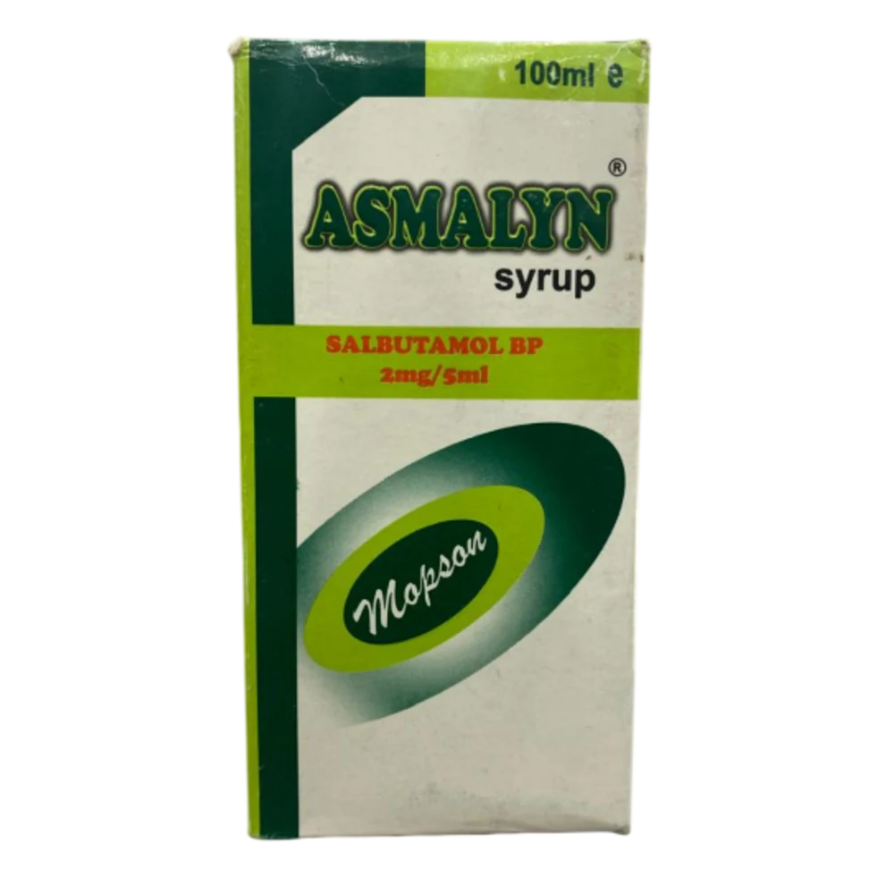 Asmalyn Salbutamol 2mg/5ml Syrup