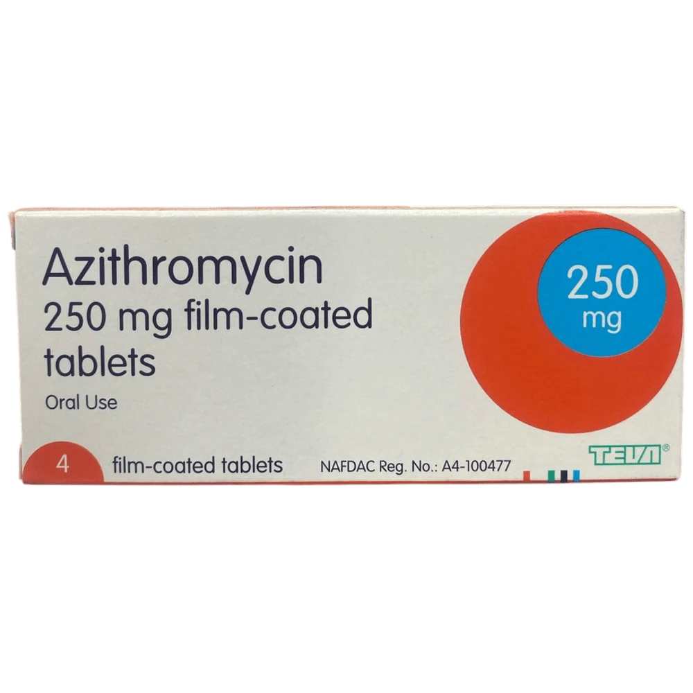 Azithromycin Teva 250mg x4