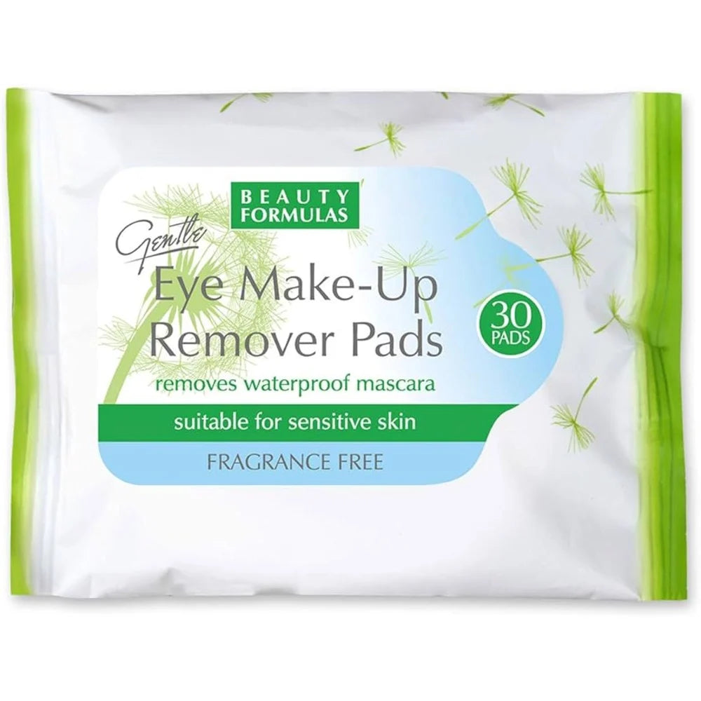 Beauty Formulas Gentle Eye Makeup Remover Pads x30