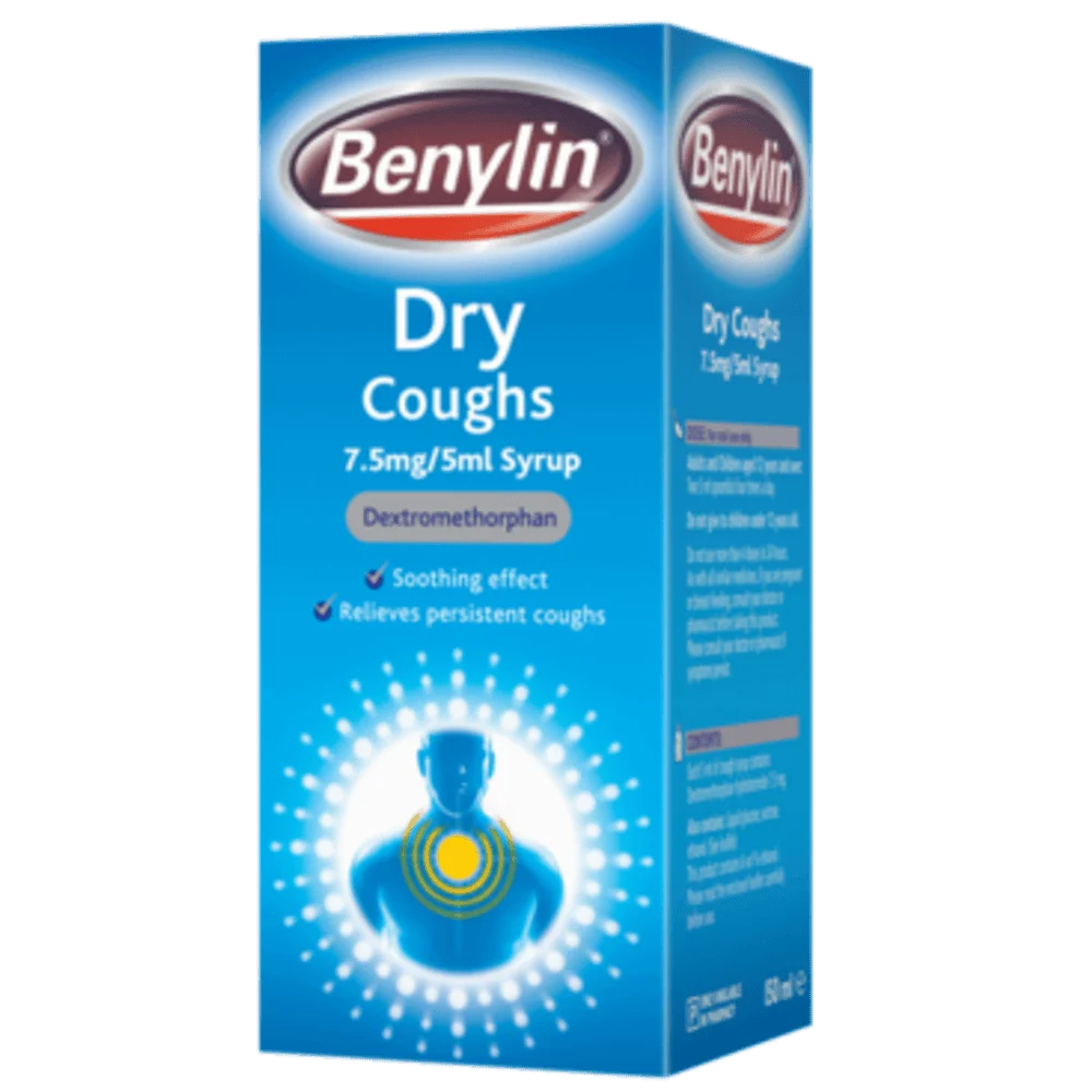 Benylin Dry Cough 7.5mg/5ml 150ml