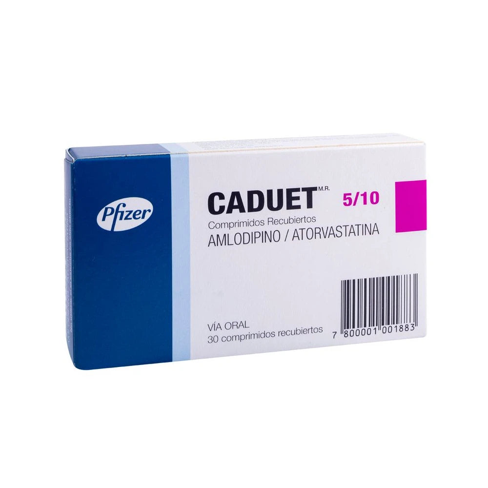 Caduet 5/10Mg x30 Tablets