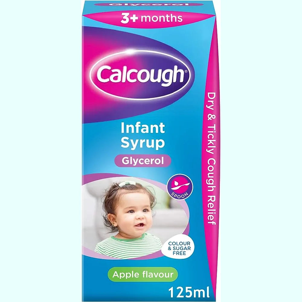 Calcough Infant Glycerol Cough Syrup 125ml