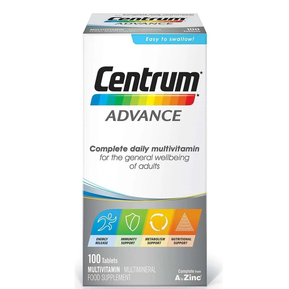 Centrum Advance Multivitamins Tablets x100