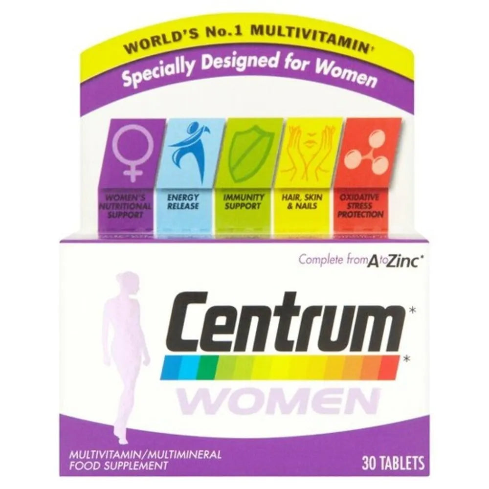 Centrum Women Multivitamin Tablets x30