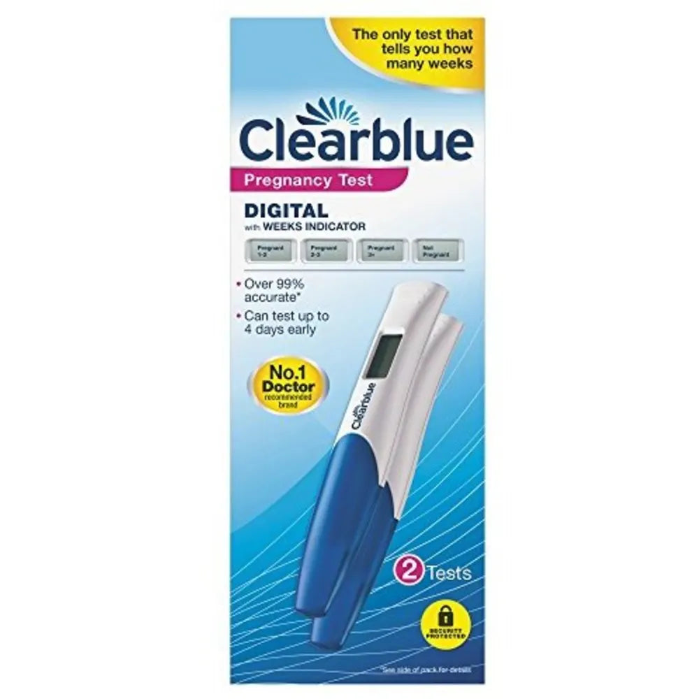 Clearblue Digital Pregnancy Test Kit x 2