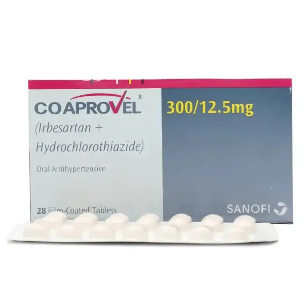 CoAprovel 300mg/12.5mg Tablets x28