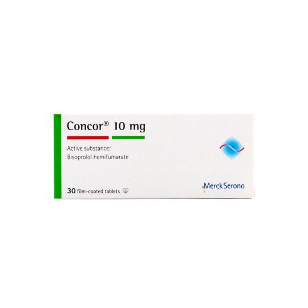 Concor (Bisoprolol) 10mg