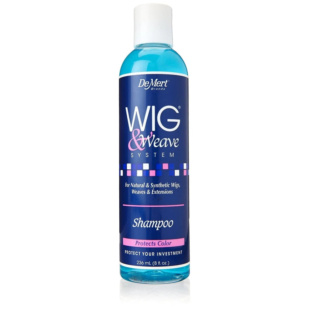 DeMert Wig & Weave System Shampoo for Natural and Synthetic Hair 8 oz