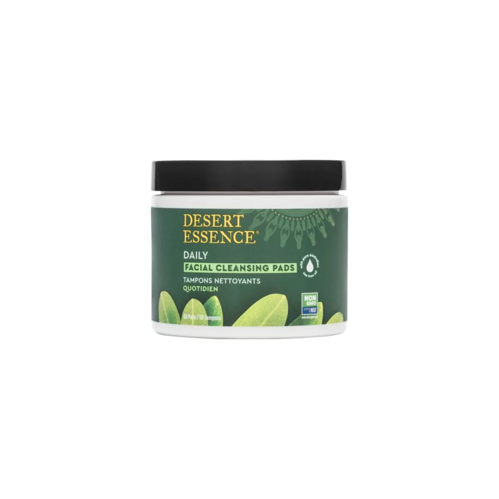 Desert Essence Facial Cleansing Pads X50