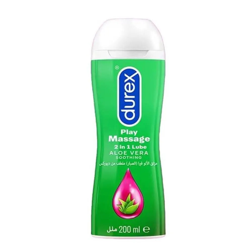 Durex Play Massage 2in1 Lube with Aloe Vera Soothing 200ml