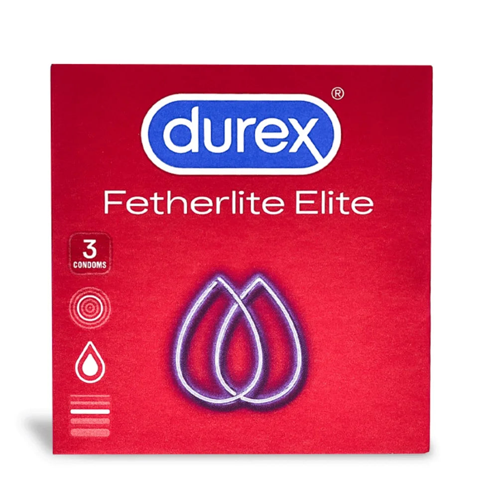 Durex Fetherlite Elite Condoms x 3