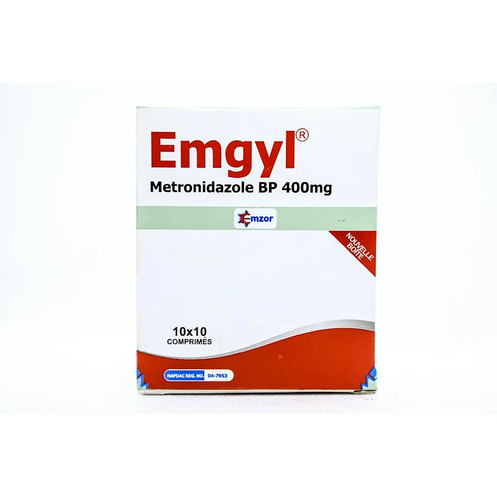 Emgyl Metronidazole 400mg x100