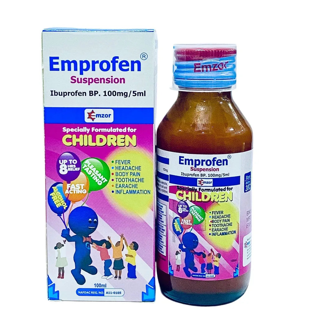 Emprofen (Ibuprofen) Children Suspension 100ml