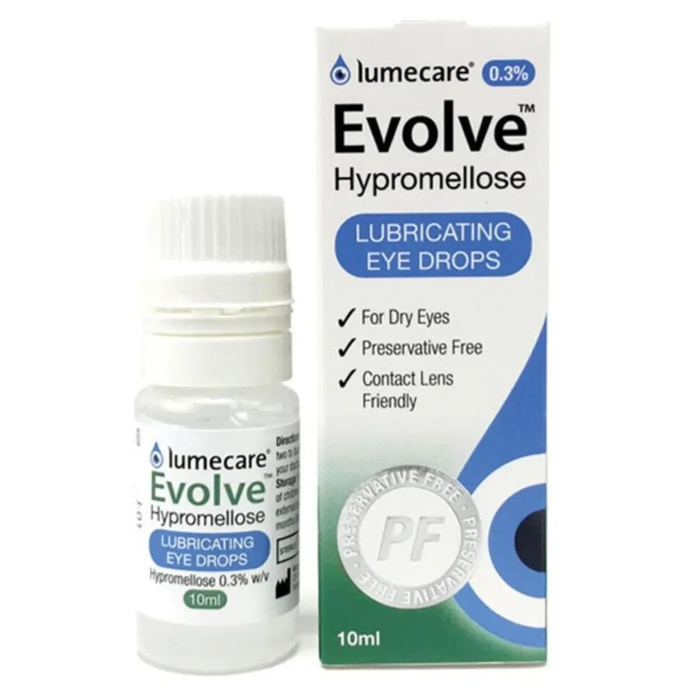 Evolve Hypromellose 0.3% Eyedrop 10ml