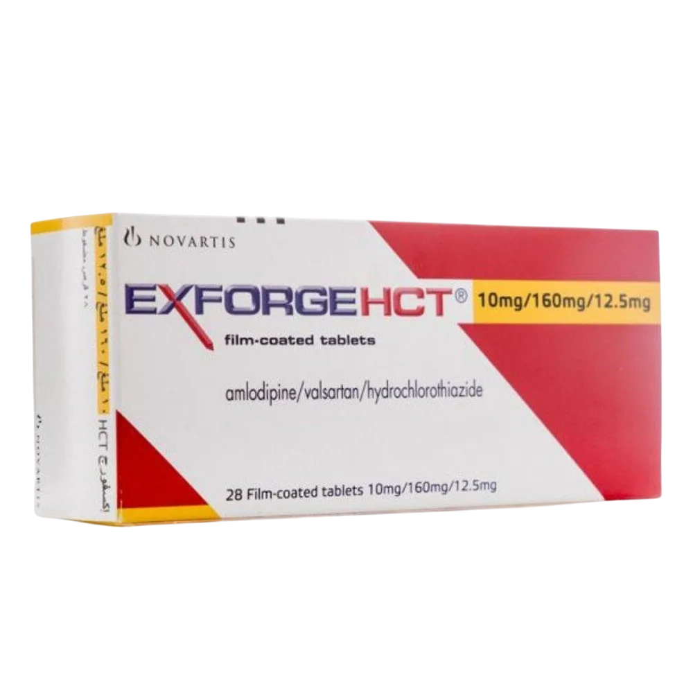 Exforge HCT 10mg/160mg/12.5mg x28 Tablets