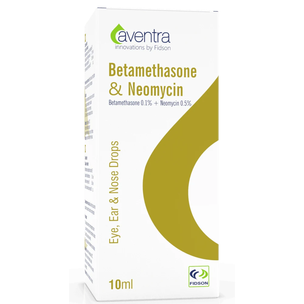 Fidson Betamethasone & Neomycin Eye, Ear and Nose Drops 10ml