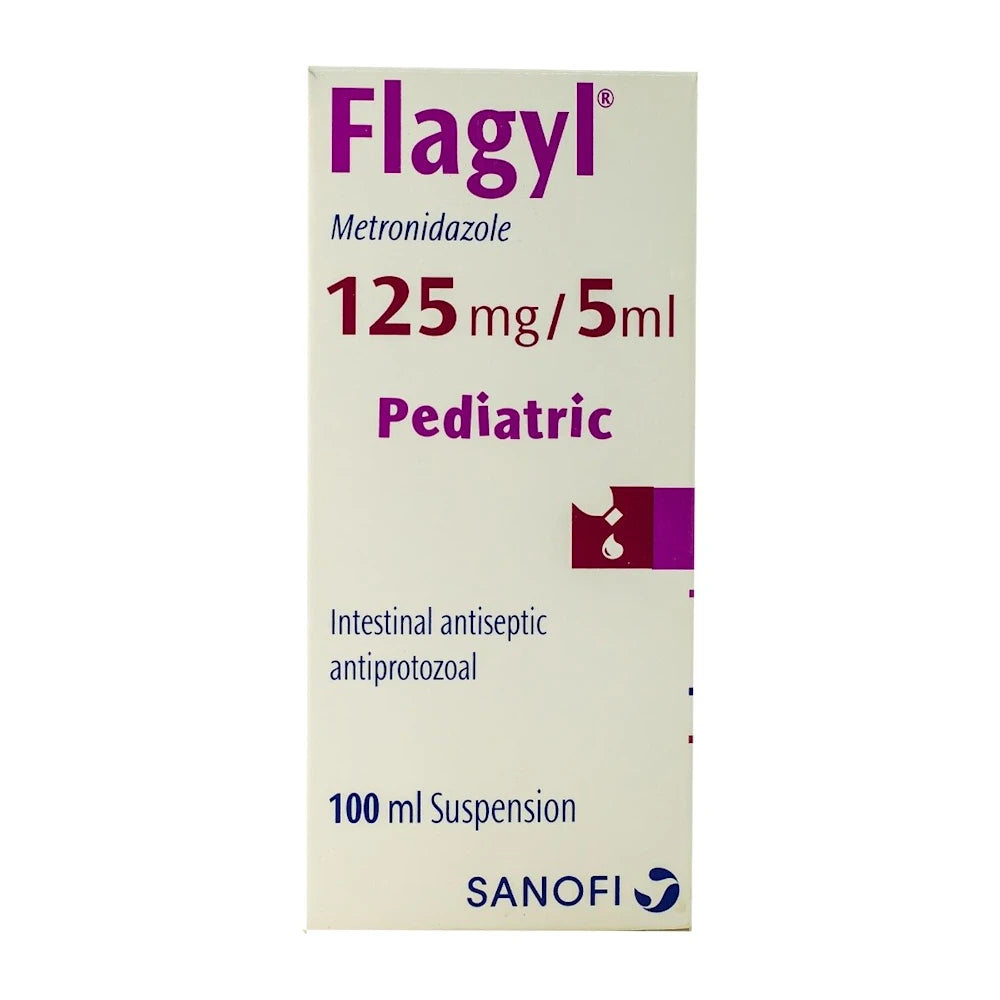 Flagyl Metronidazole 125mg/5ml -100ml