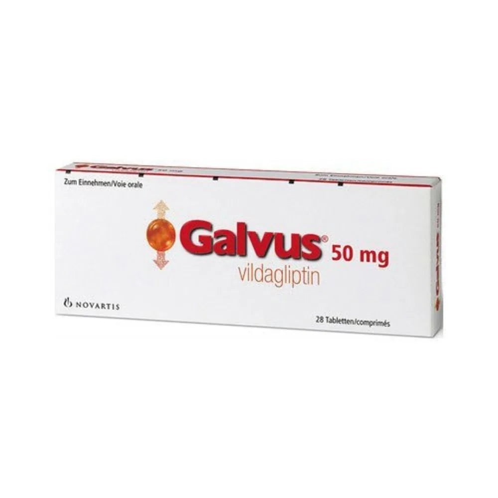 Galvus (Vildagliptin) 50mg Tablets x 28