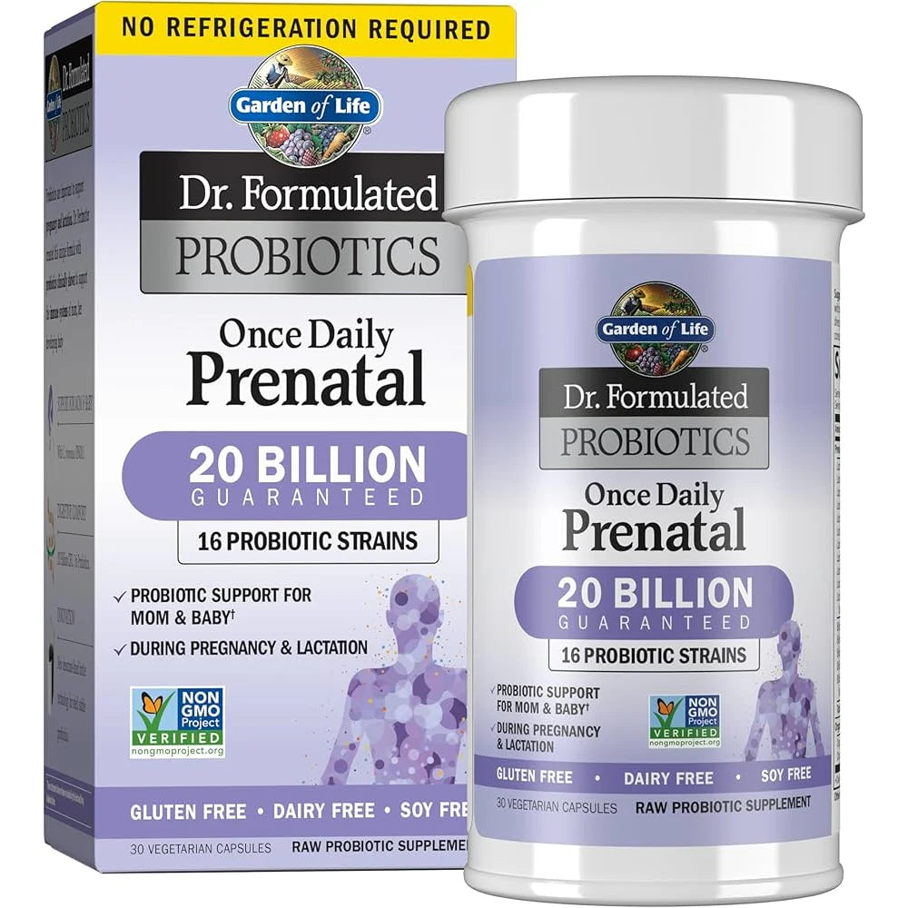 Garden of Life Dr Formulated Probiotics Prenatal 20 Billion x30