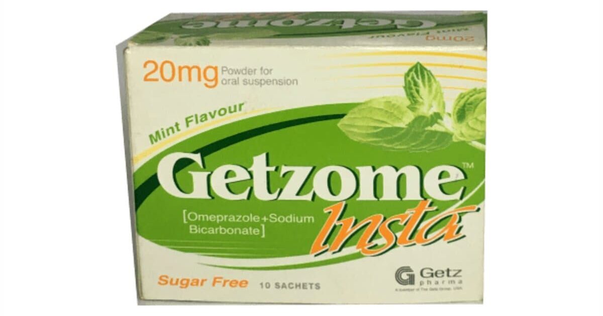 Getzome Insta 20mg + 1680mg