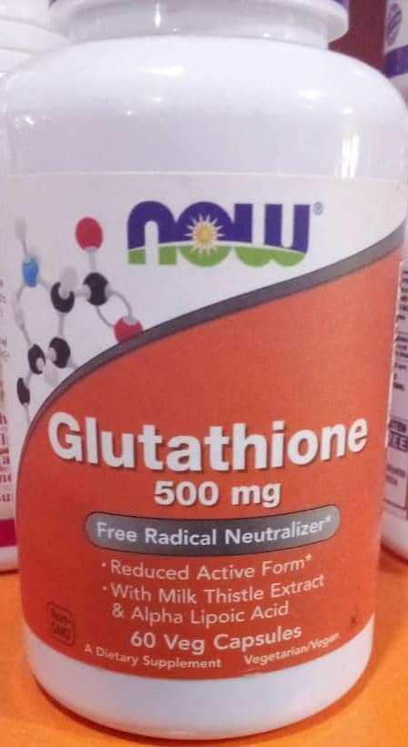Now Glutathione 500mg x60 caps