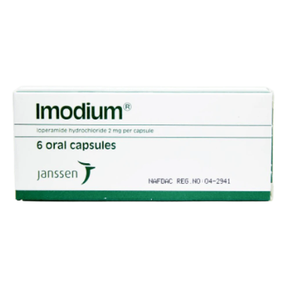 Imodium by Janssen 2mg Capsule x6