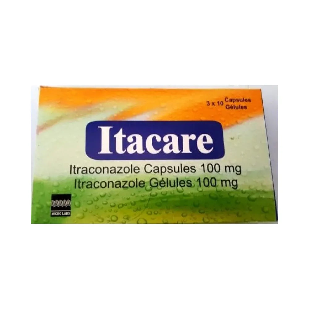 Itracare Itraconazole 100mg x30