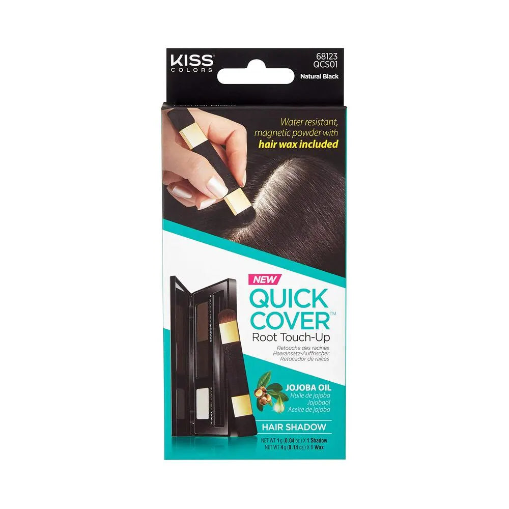Kiss Quick Cover Root Touch Up Shadow Natural Black QCS02