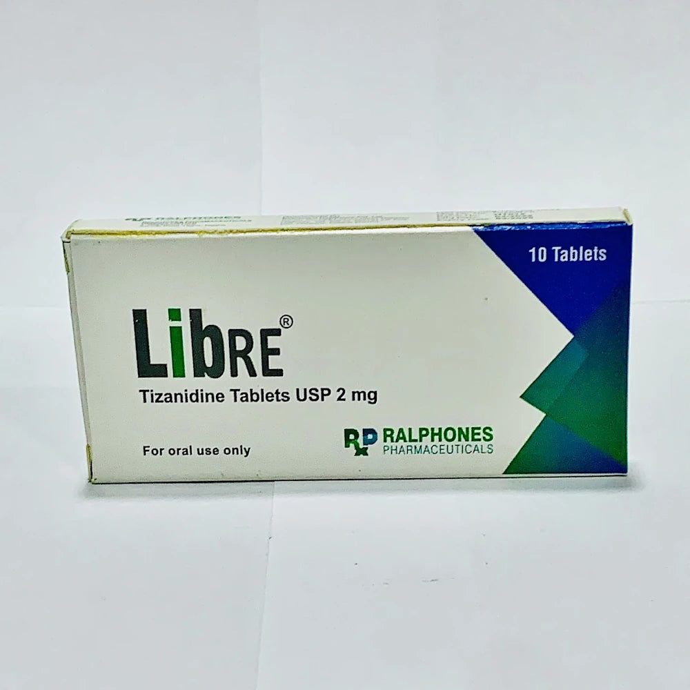 Libre Tizanidine 2mg x10