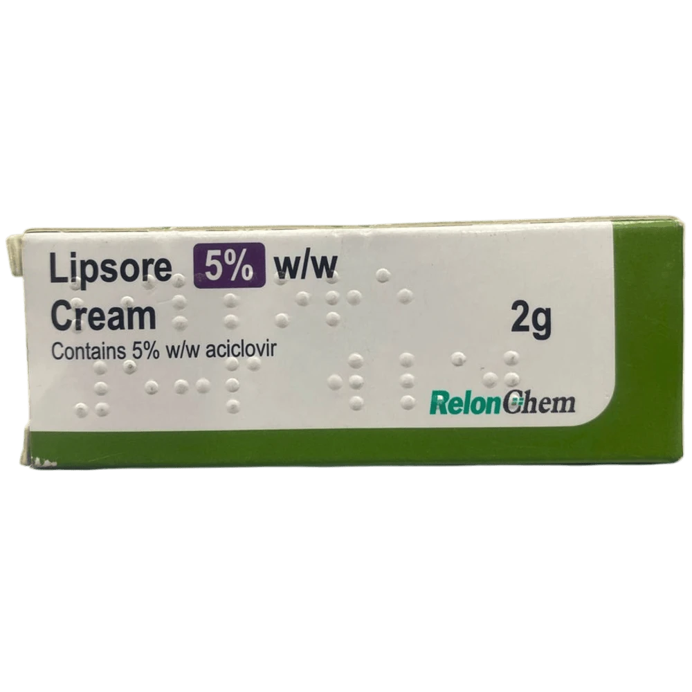 Lipsore Relonchem 5% w/w Cream