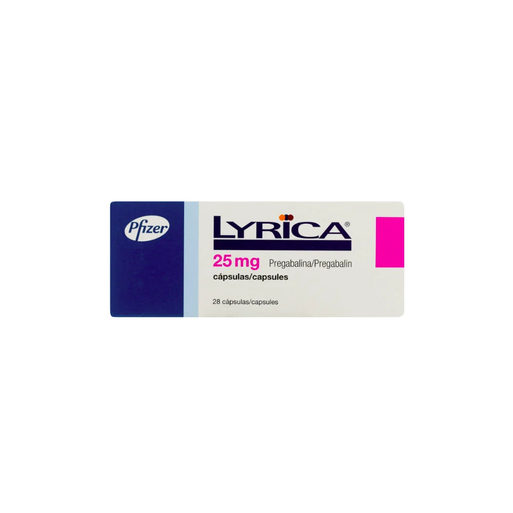 Lyrica Pregabalin 25mg X28