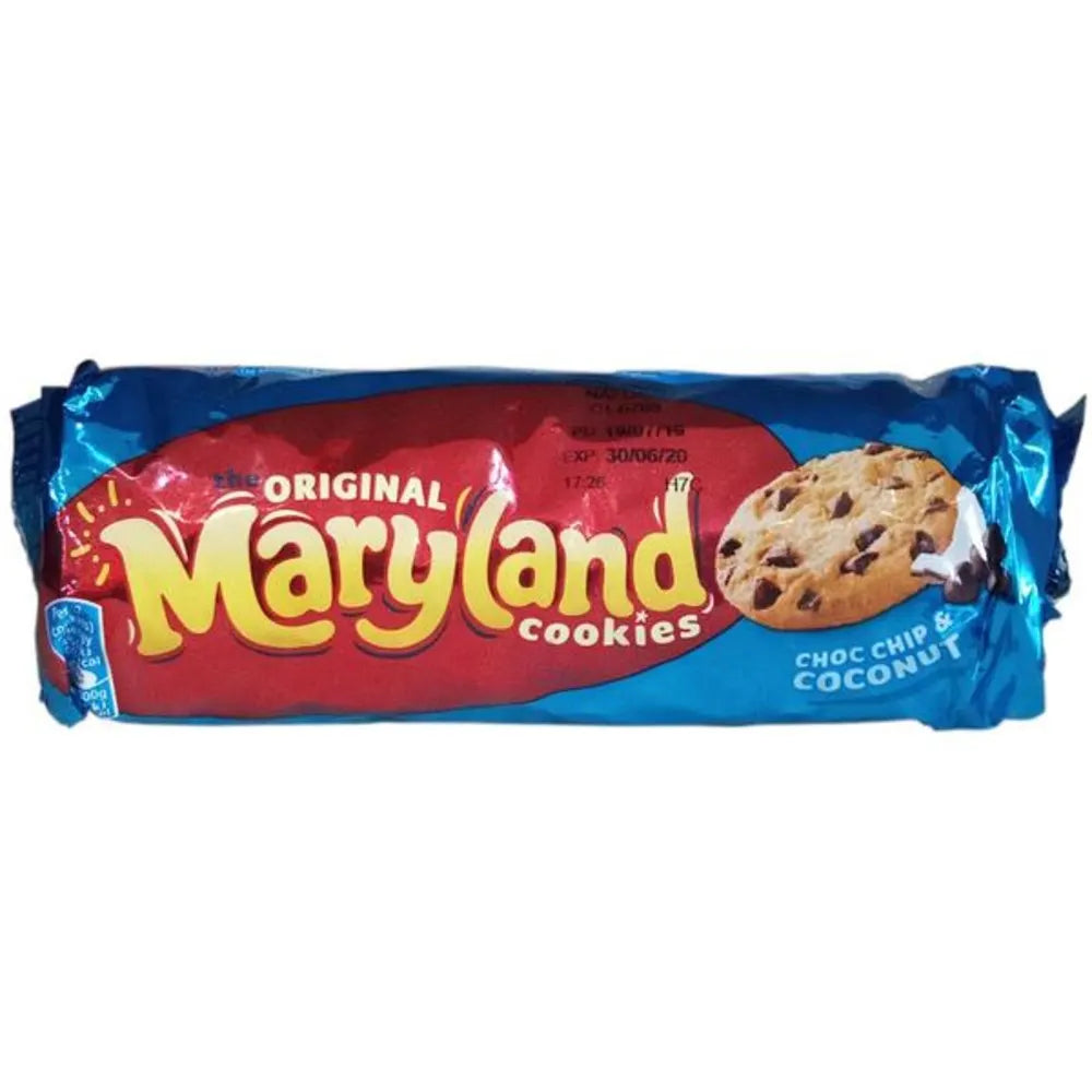 Maryland Choc Chip Coconut Cookies