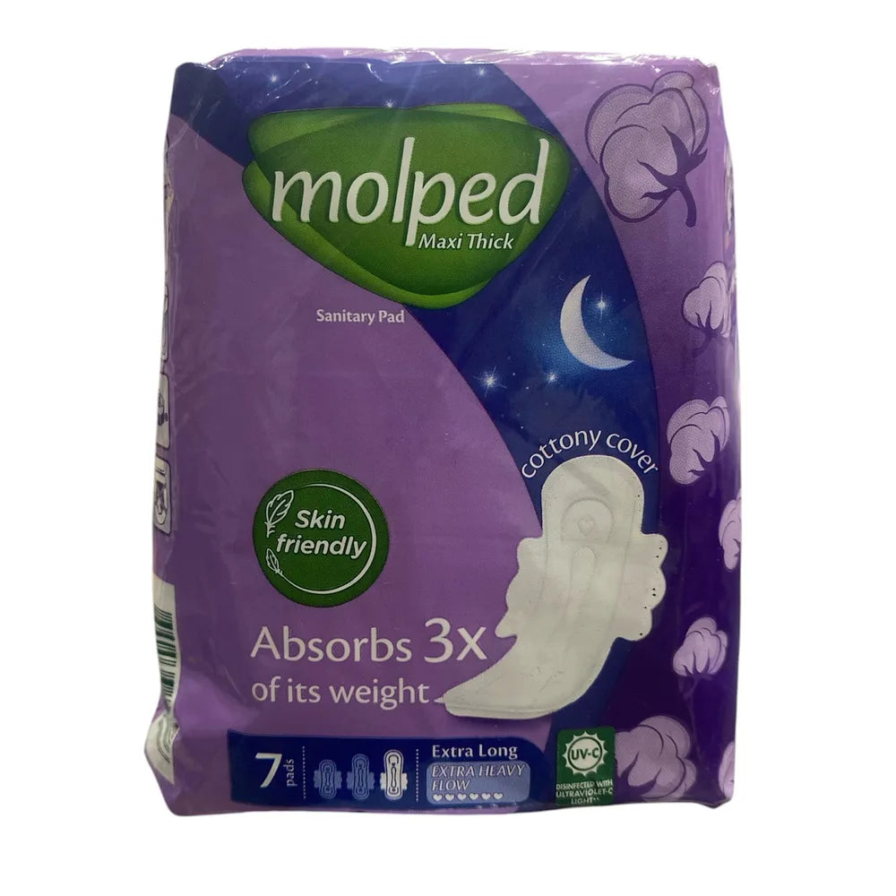 Molped Maxi Thick Pad Extra Long x7