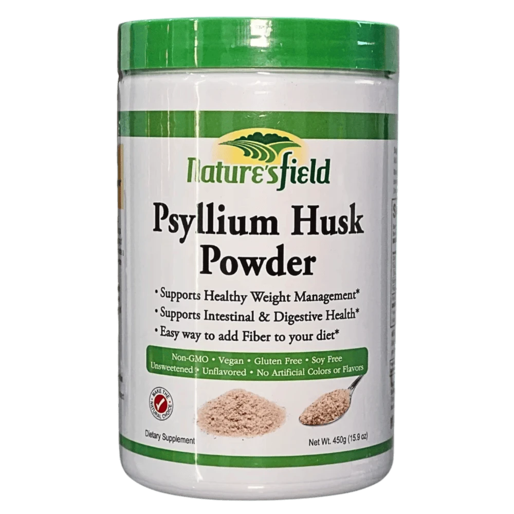 Nature's Field Psyllium Husk 450g Powder