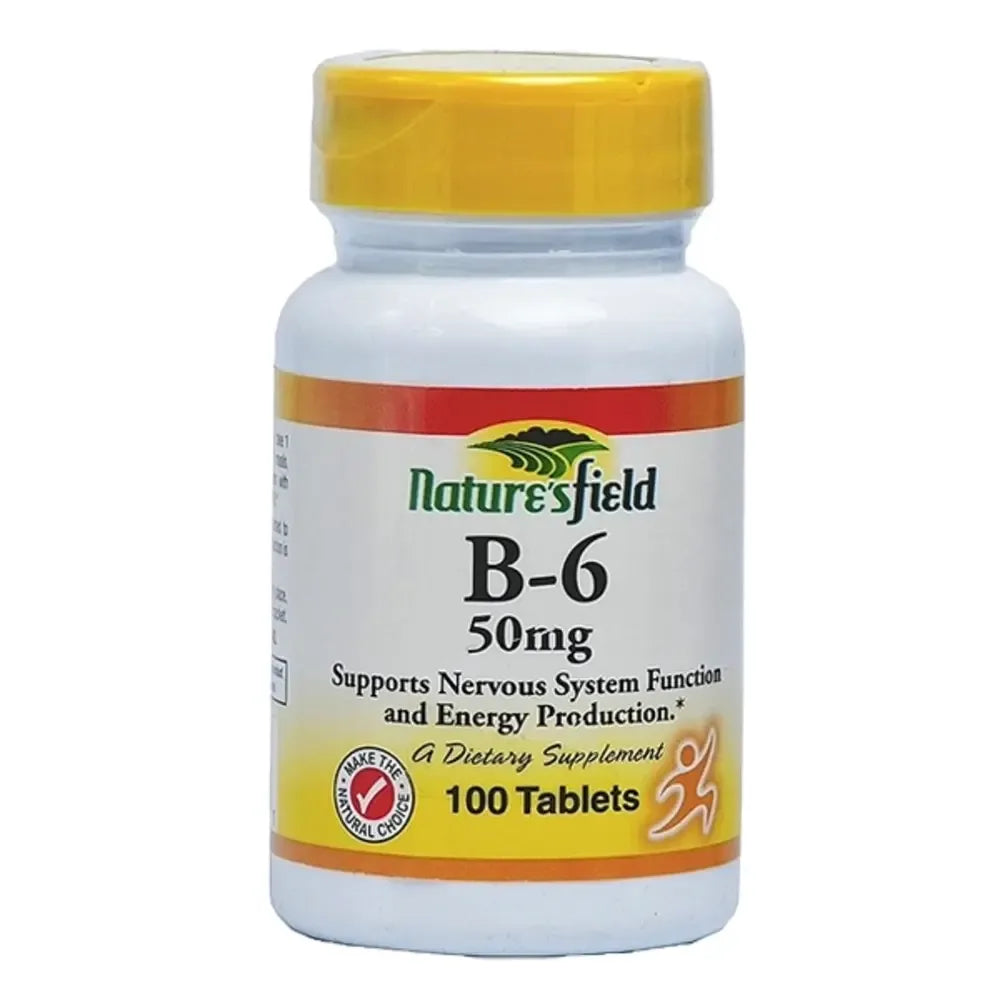 Nature's Field Vitamin B6 50mg x100