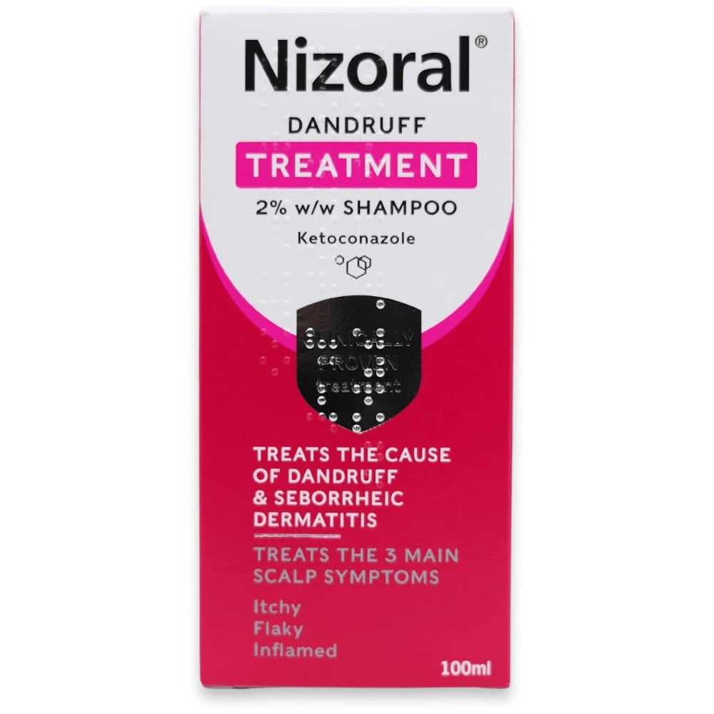 Nizoral Dandruff Treatment (Ketoconazole) 2% w/w 100ml Shampoo