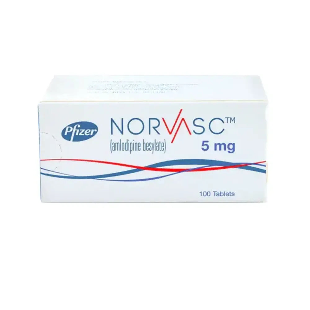 Norvasc (Amlodipine) 5mg Blister x 10