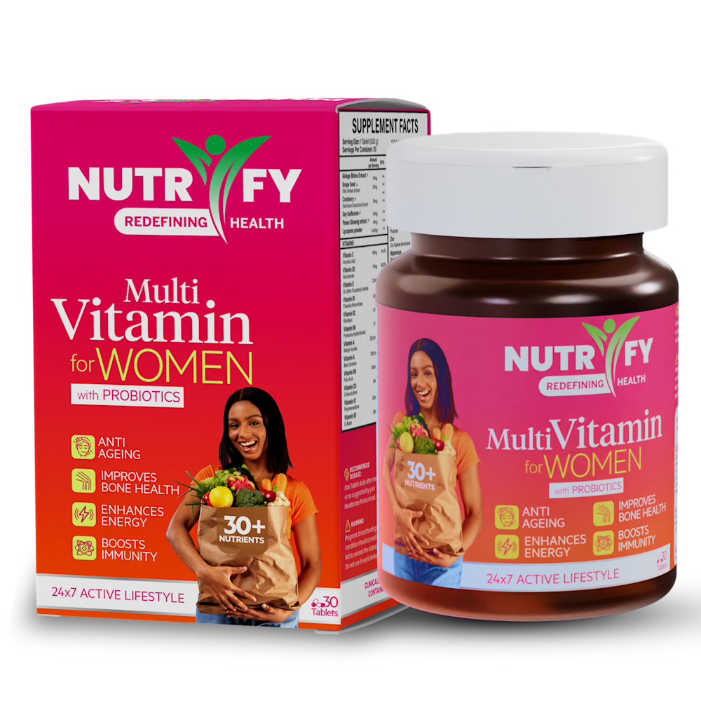 Nutrify Multivitamin For Women with Probiotics x30