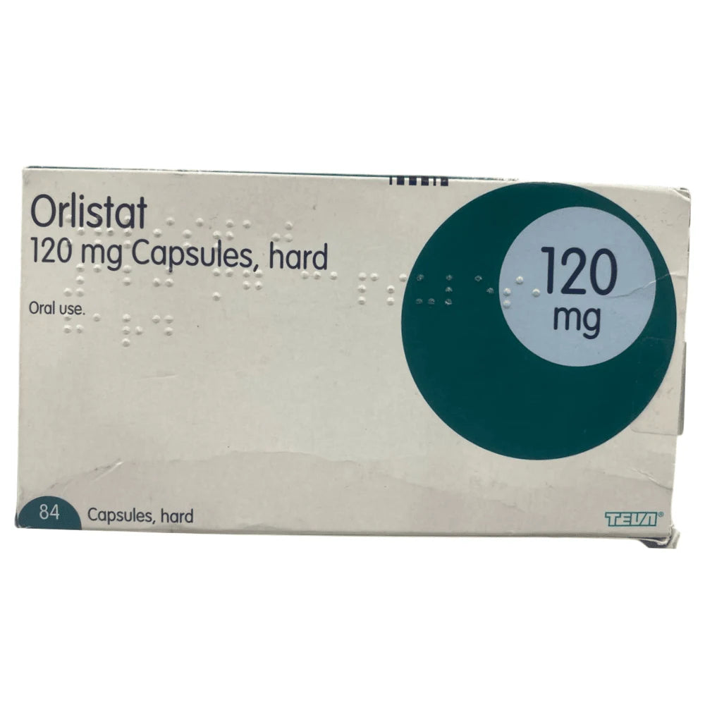 Orlistat Teva 120mg Capsules x84