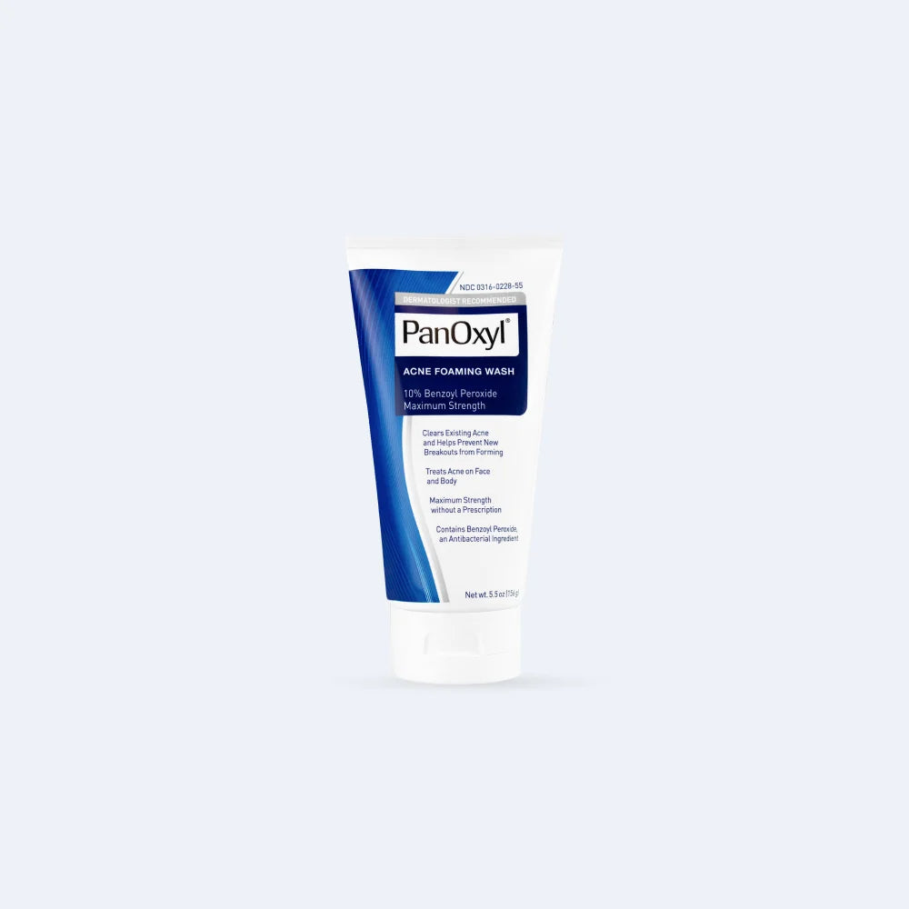 PanOxyl Acne Foaming Wash Benzoyl Peroxide 10% Maximum Strength