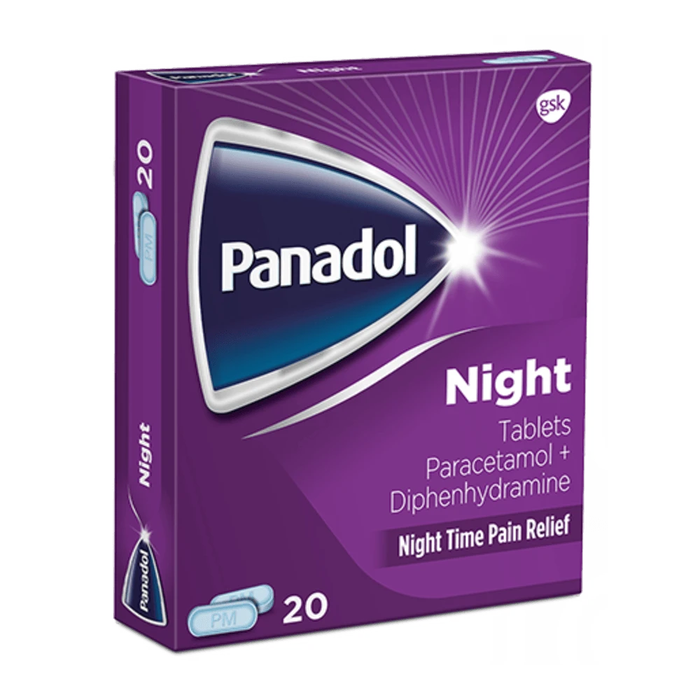 Panadol Night Pain x20 Tablets