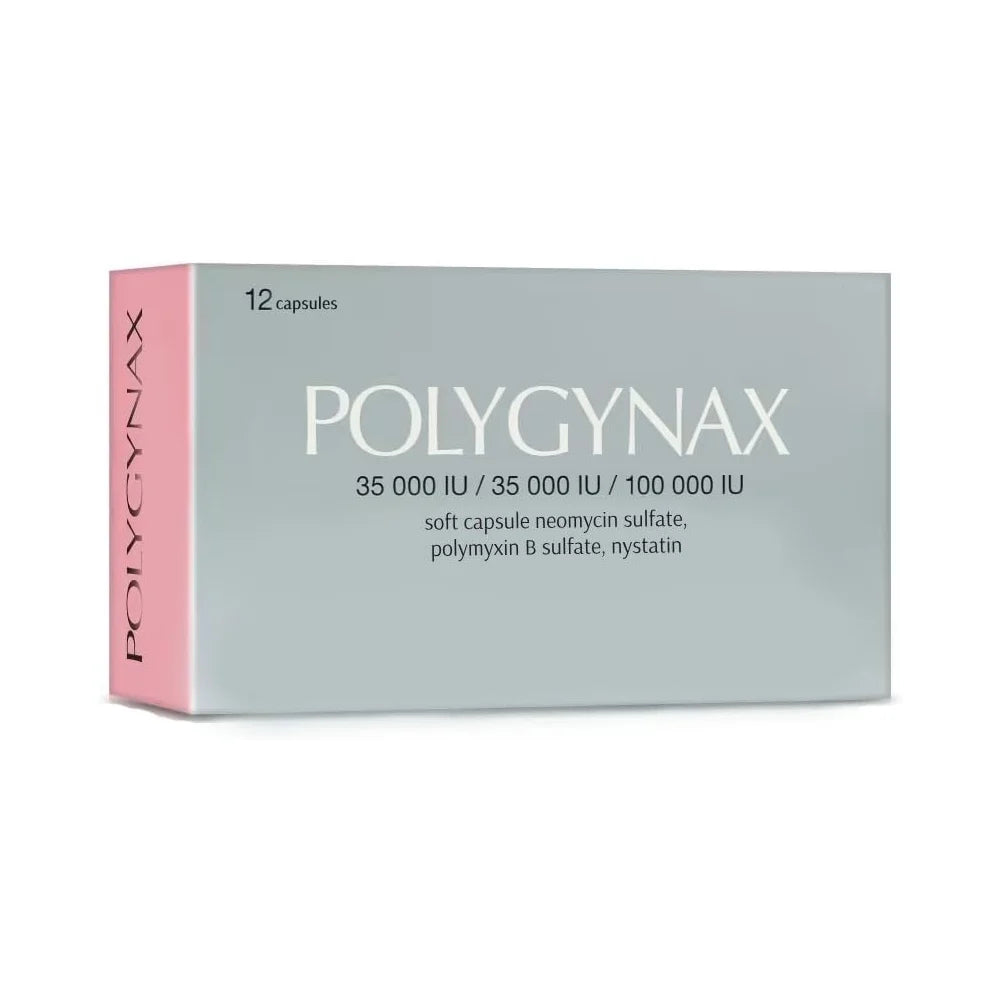 Polygynax Vaginal Capsules x12