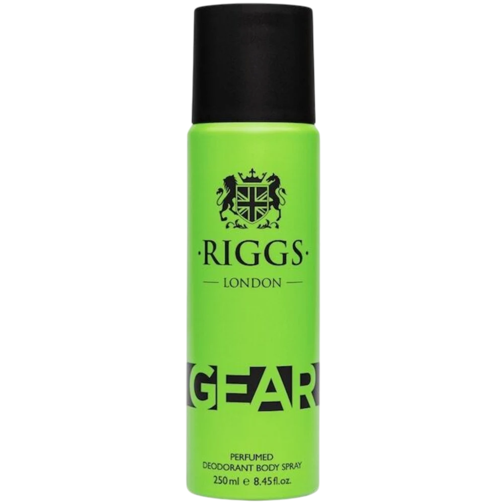 Riggs London Gear Deodorant Body Spray 250ml