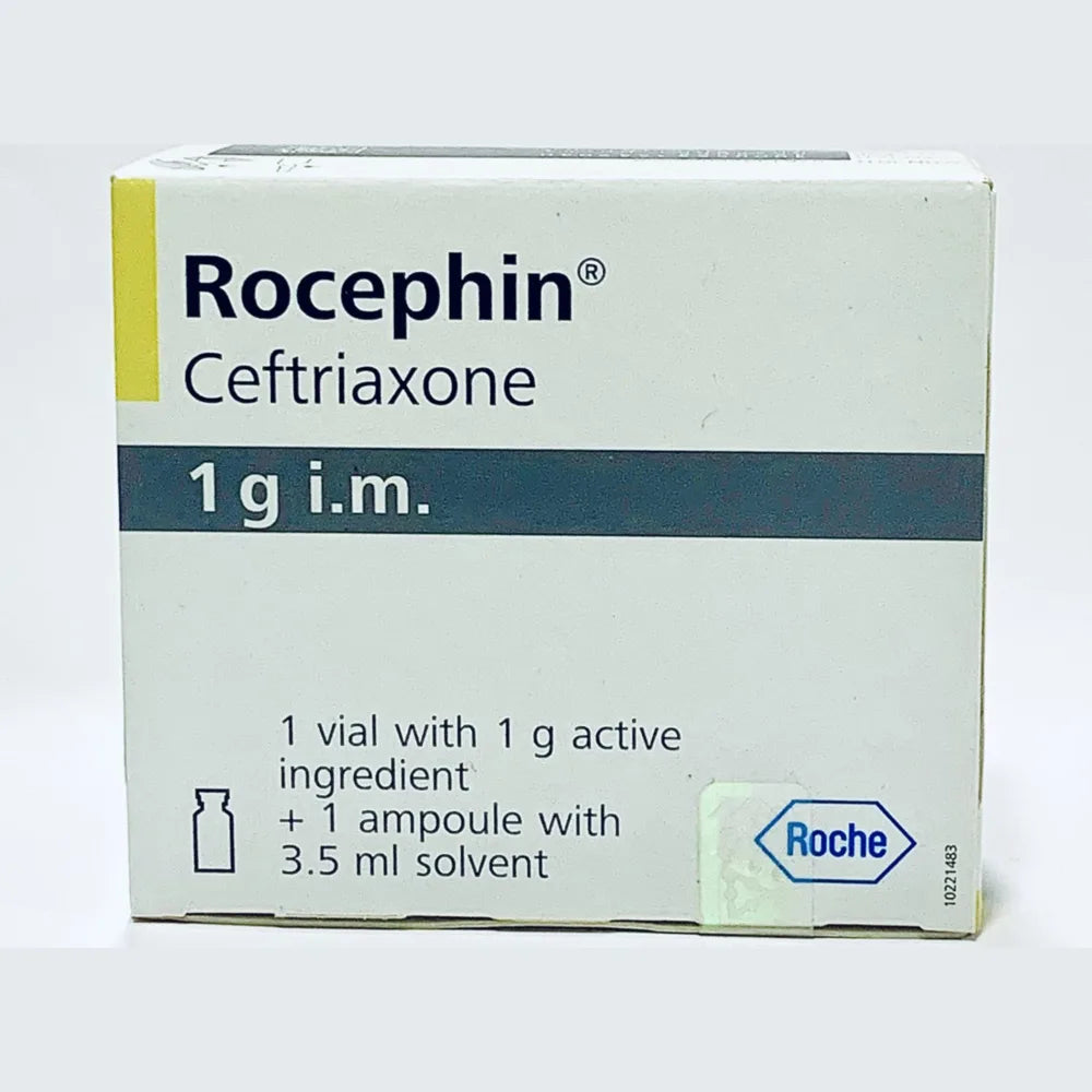 Rocephin ceftriaxone1g