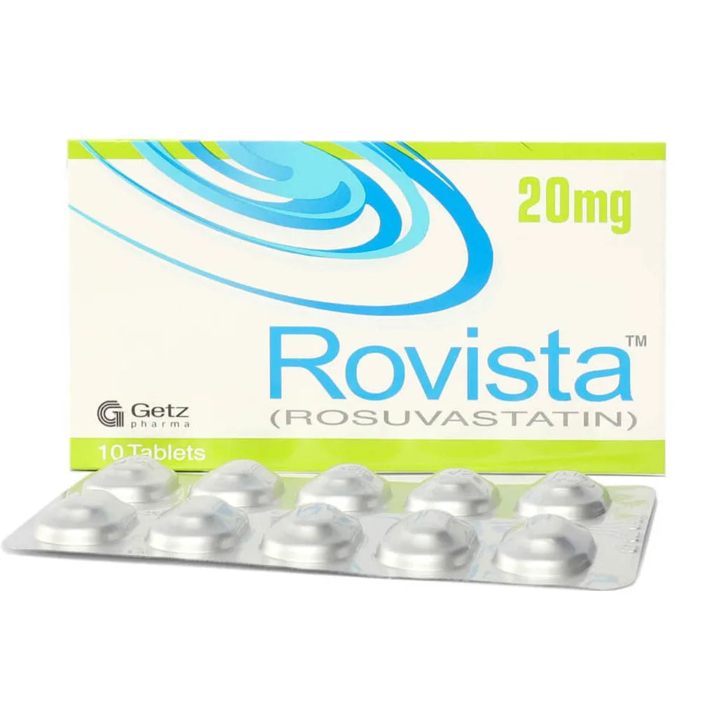 Rosuvastatin Rovista 20mg Tablets x30