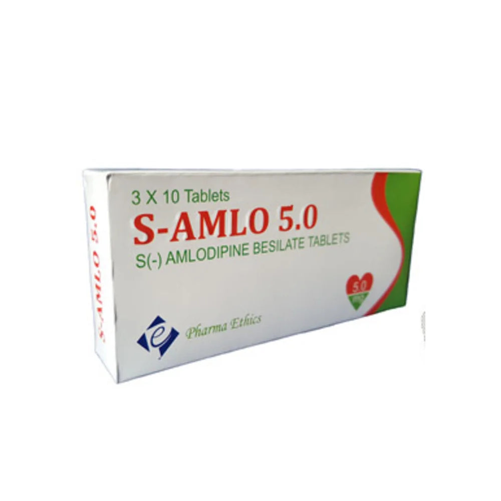 S-Amlodipine 5.0 Tab 5mg x30 Pharma Ethics