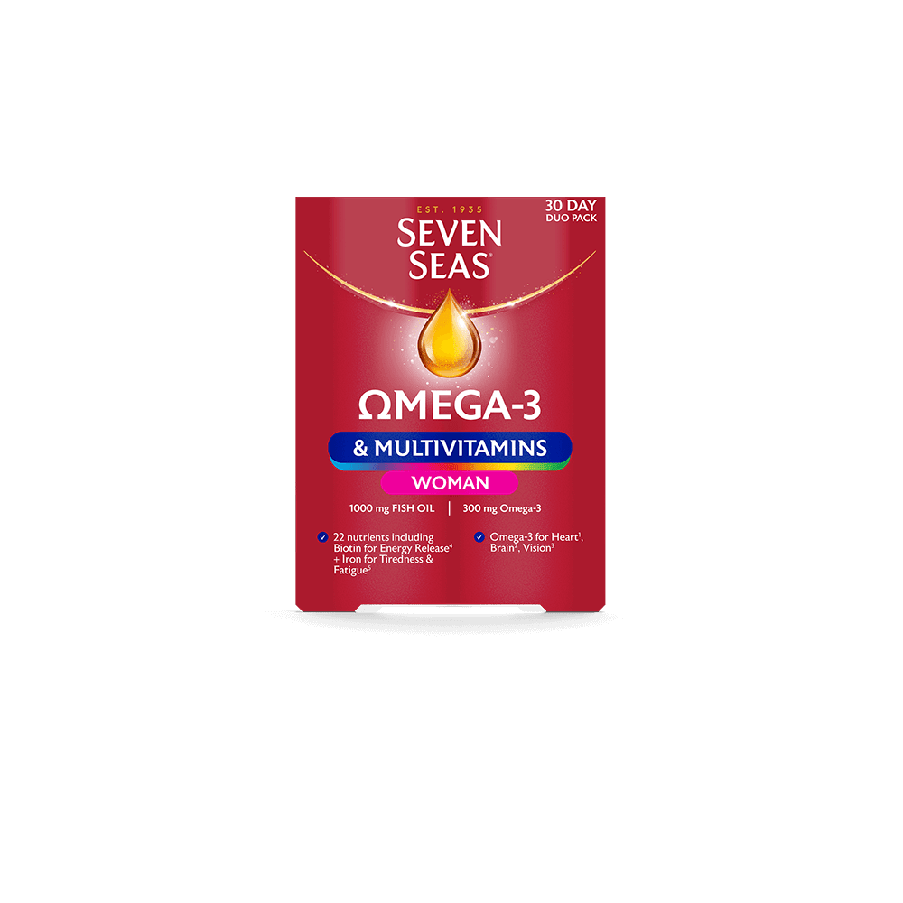 Seven Seas Omega 3 & Multivitamins Woman 30 Day Duo Pack x60