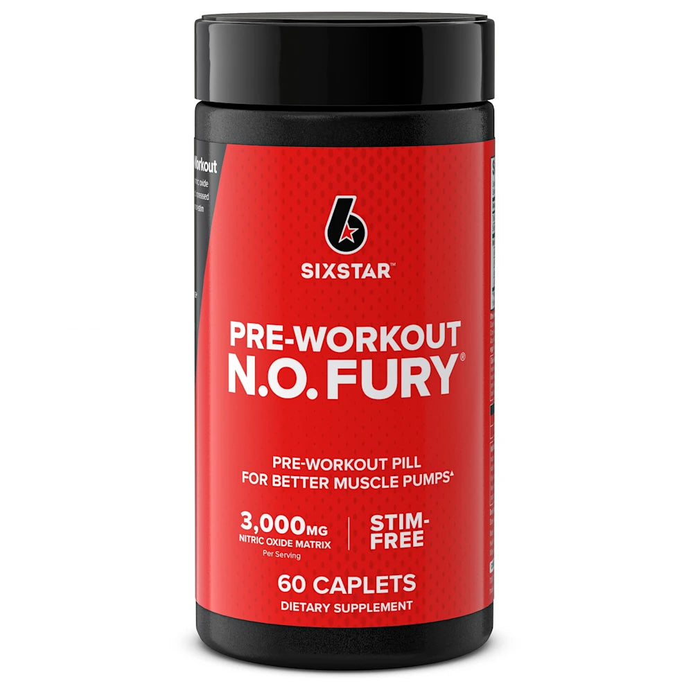 Sixstar Pre Workout No Fury 3000Mg X60