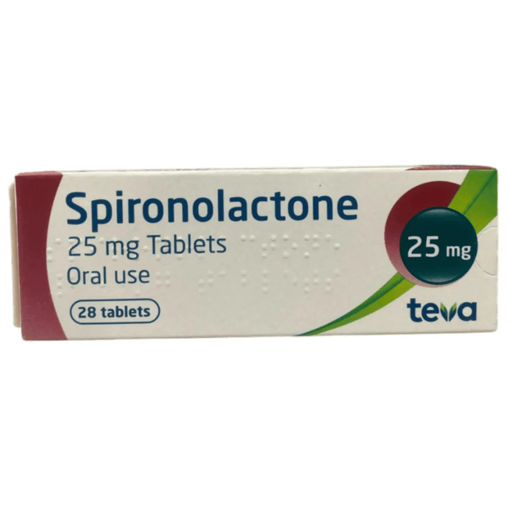 Spironolactone Teva 25mg Tablets x28